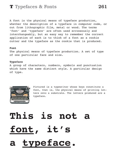 typeface