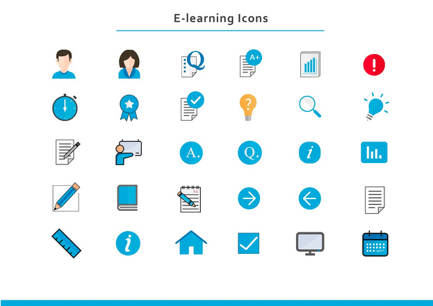 e-learning-free-icons