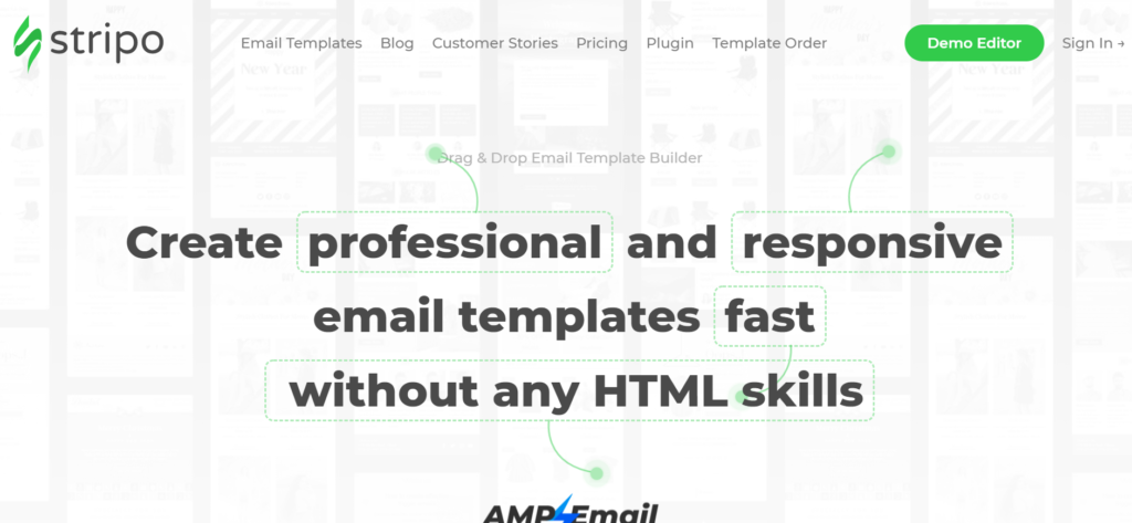 Stripo_email landing page