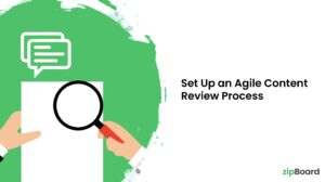 agile content review process feature image