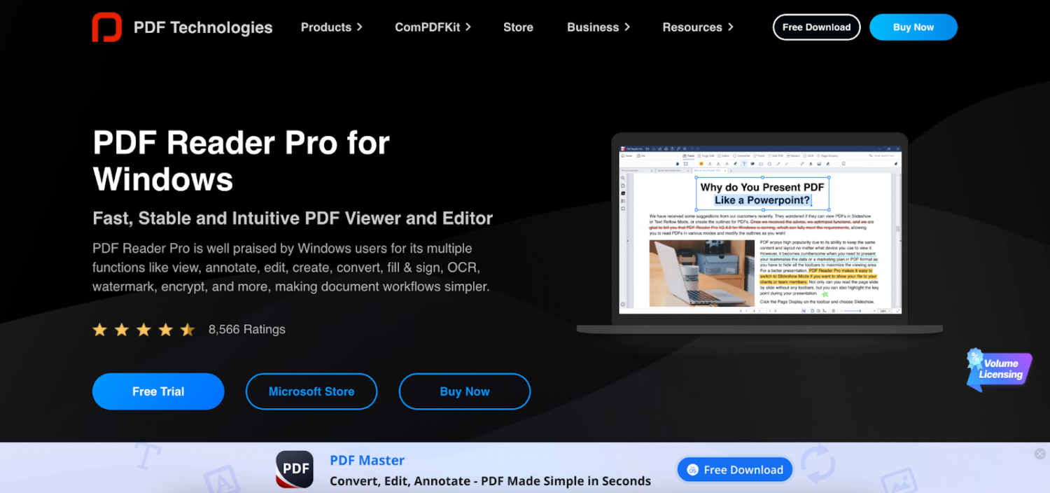 pdf annotation tools - PDF Reader Pro
