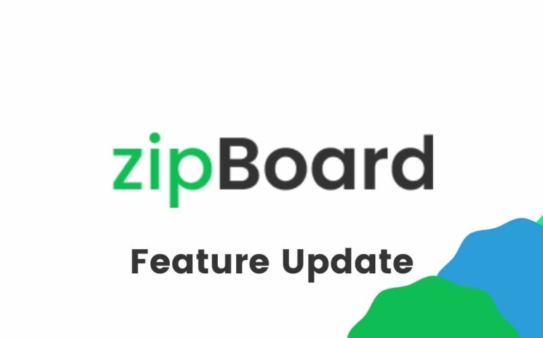 zipBoard feature update