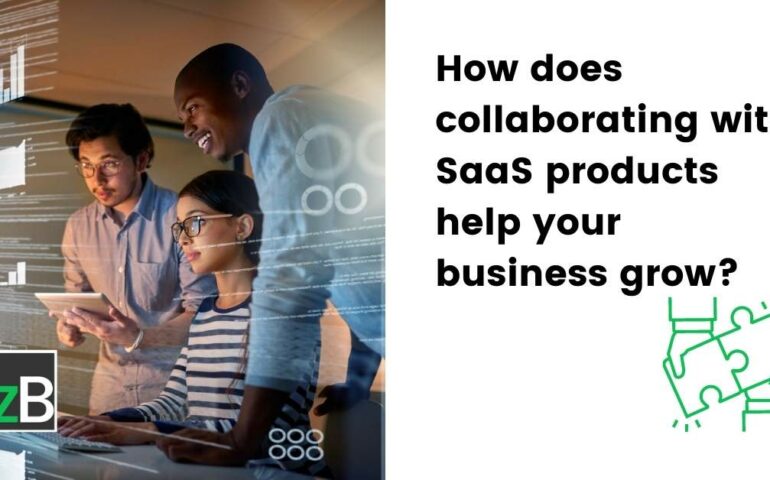 How does collaborating with SaaS (Software as a Service) products help your business grow feature image