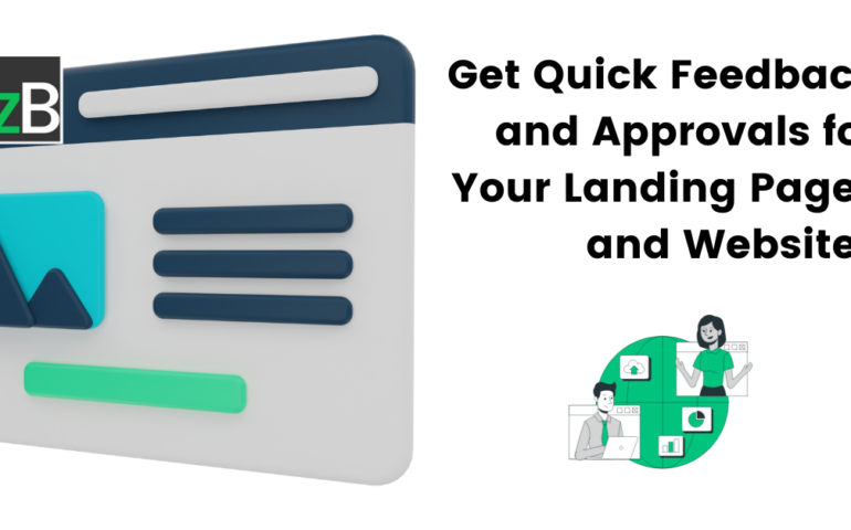 Get quick feedback and approvals for landing pages