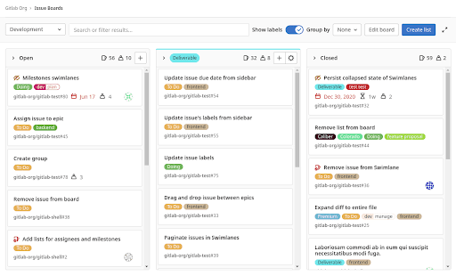 GitLab, a Jira alternative for agile web development teams