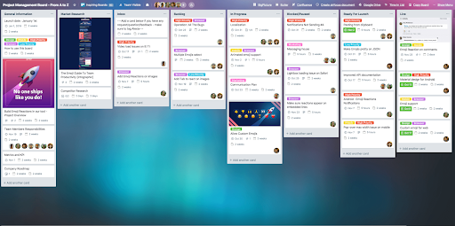 Trello, a Jira alternative for agile web development teams