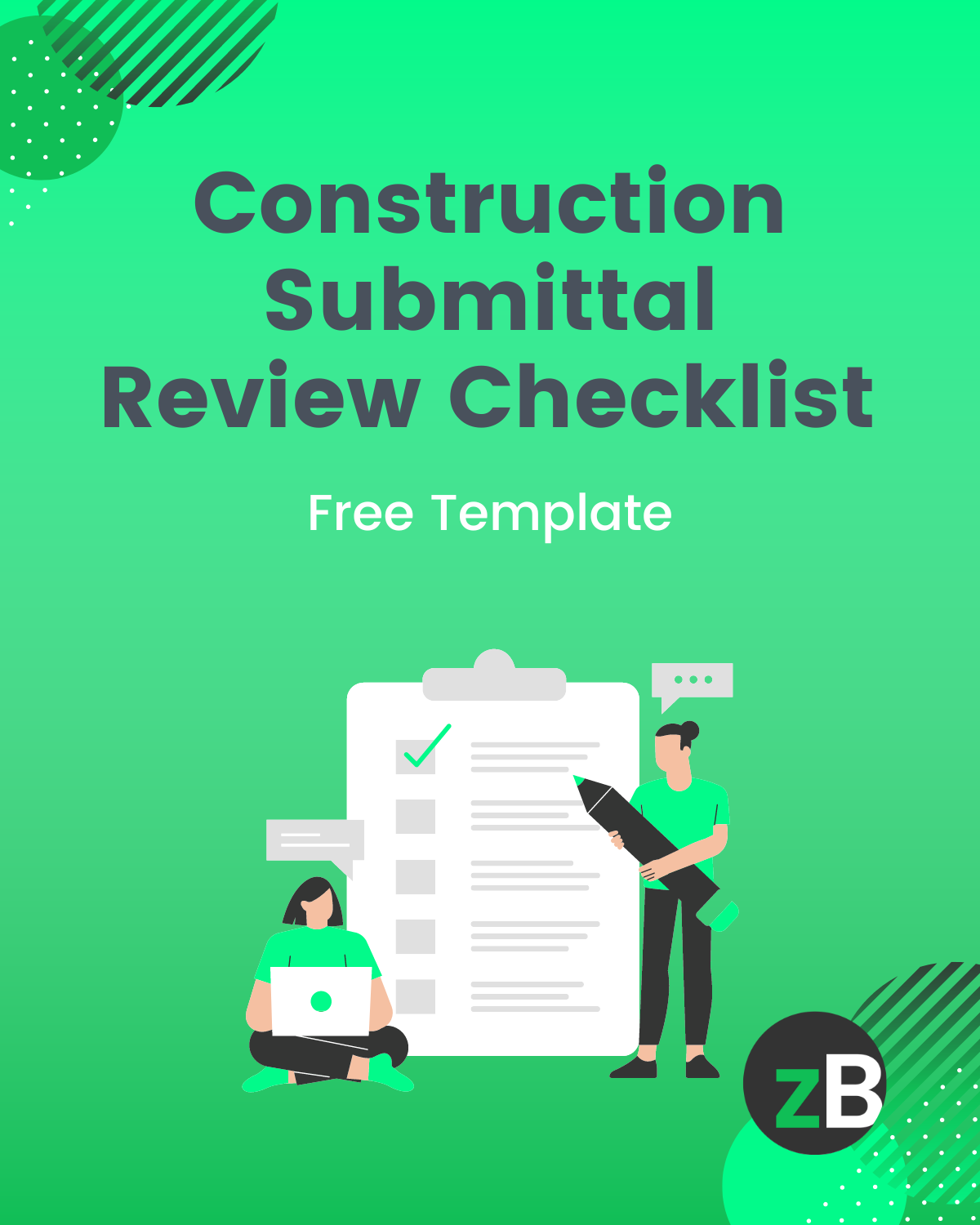 construction submittal review checklist