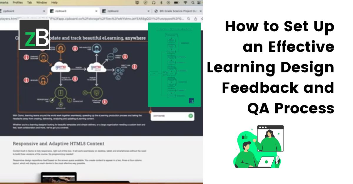 learning design feedback and qa process