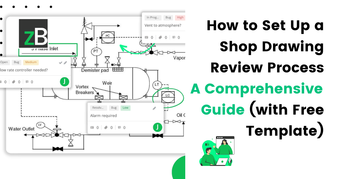 how to set up a shop drawing review process
