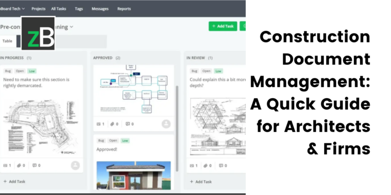 construction document management for architects