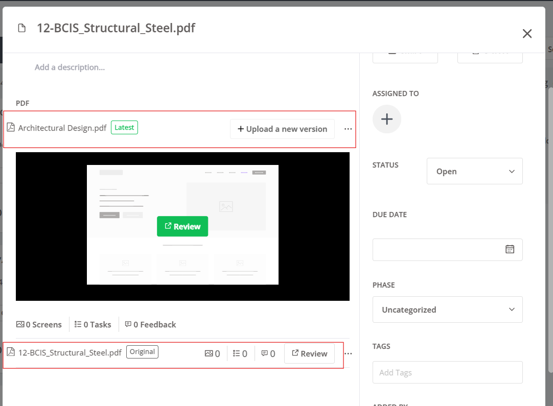 new document version control system - zipBoard