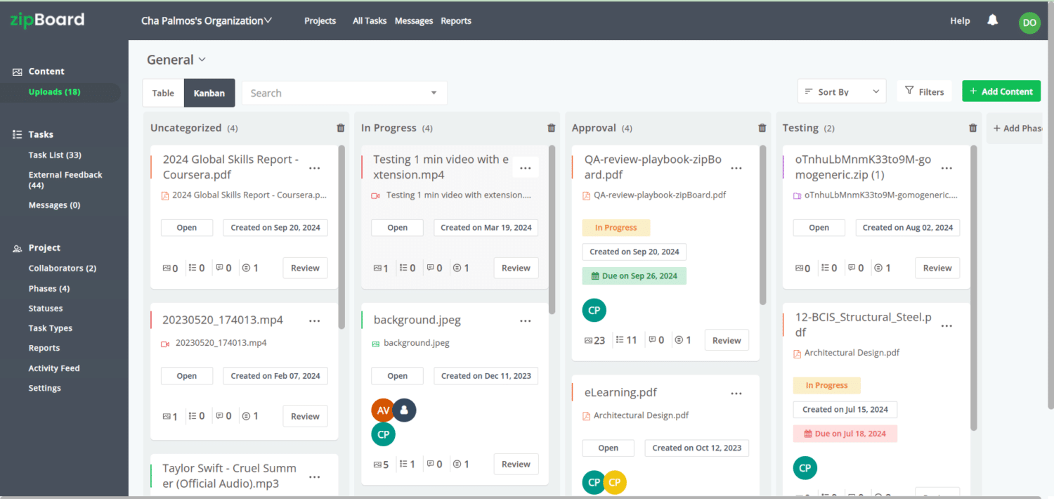 collaborative document review software - zipBoard