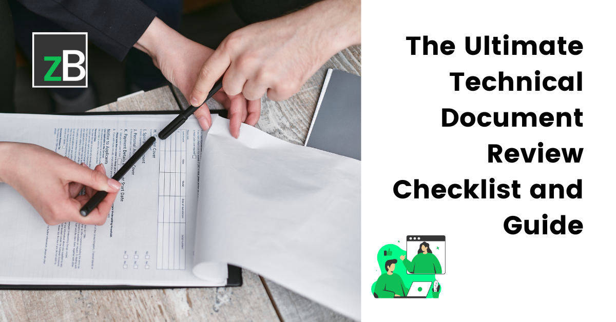 technical document review checklist