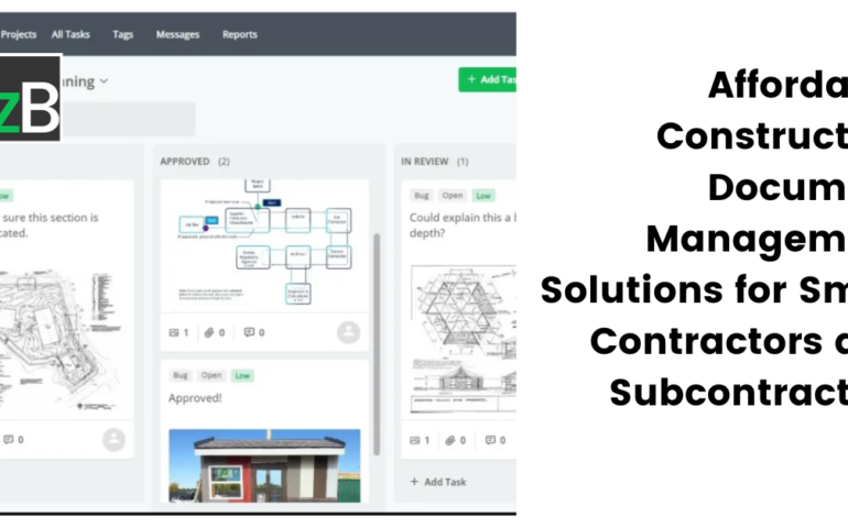 construction document management software