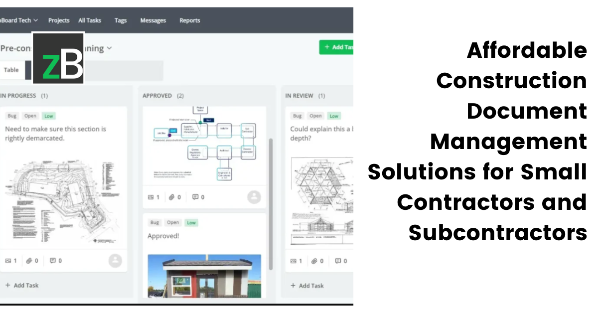 construction document management software