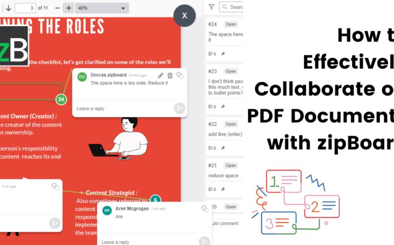 collaborate on PDF documents with zipBoard