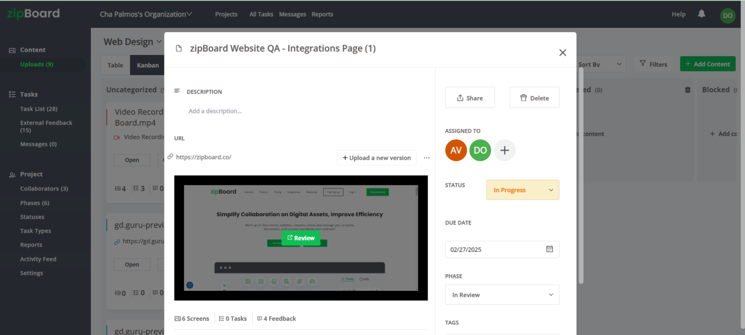 design review process - speed up approvals with zipBoard's automated reminders and real-time collaboration tools