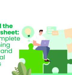 Beyond the Spreadsheet: The Complete E-Learning Review and Approval Process" with illustrations of collaborators assembling puzzle pieces.