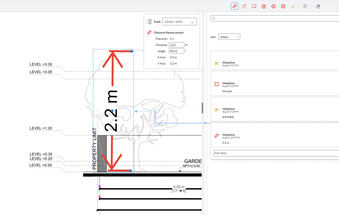 zipBoard Measurement Tool for Architect with Easy Calibration Feature