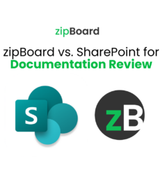 Comparing zipBoard and Sharepoint for Documentation Review