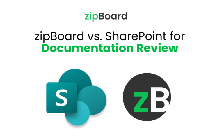 Comparing zipBoard and Sharepoint for Documentation Review