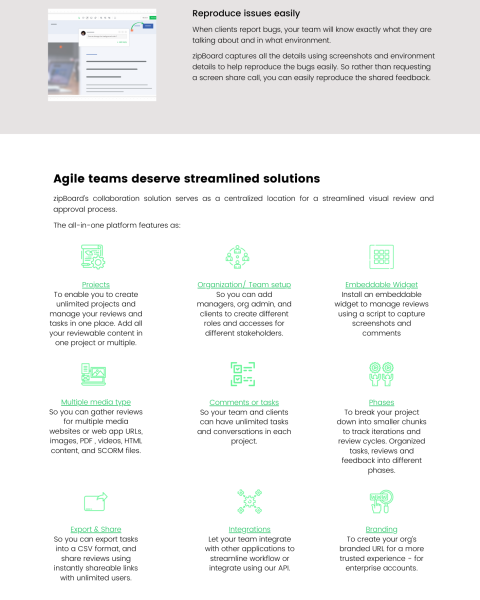 Streamline Your Review & Approval Process with zipBoard - Brochure
